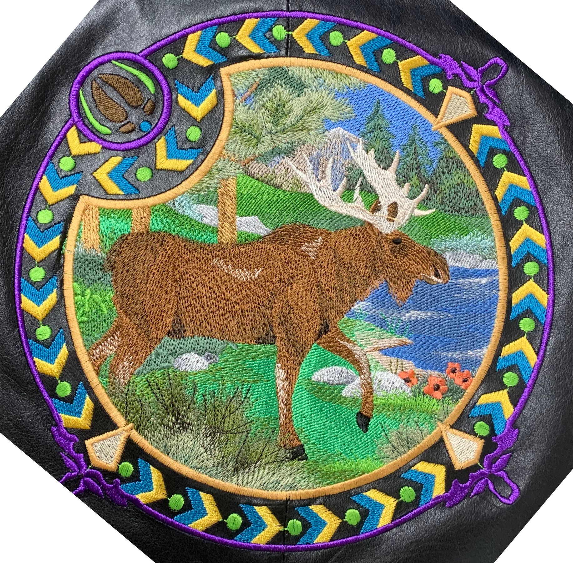 ElkLeatherEmbroidery